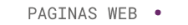 Paginas web